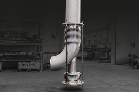 Pressure Balanced Corner Expansion Joint needed to be equipped with a leak-detection system