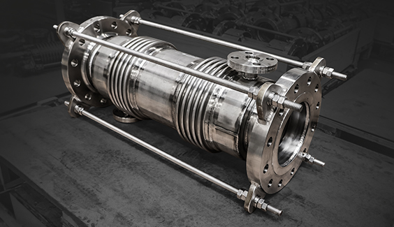 JACKETED EXPANSION BELLOWS PREVENT THE MEDIA FROM SOLIDIFYING